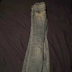 Buckle Black Bootleg Jeans